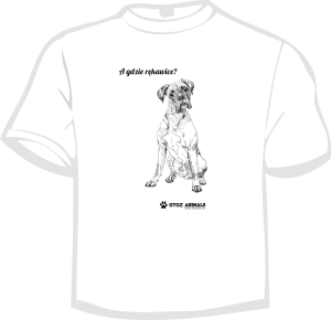 Koszulka Charytatywna z Grafiką 2 - Bokser , rozmiar XXXL