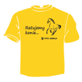 Koszulka Ratujemy konie_ żółta.png