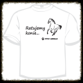 Koszulka Ratujemy konie_ biała.png