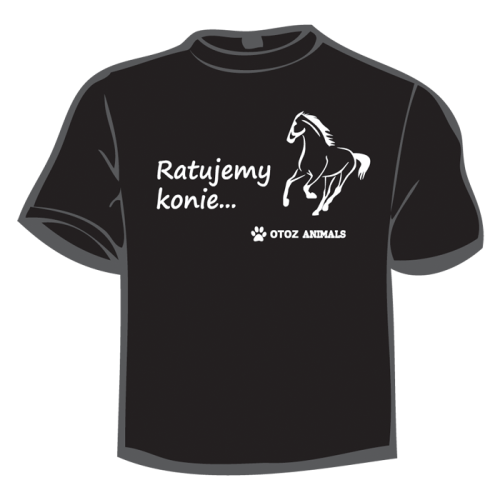 Koszulka Ratujemy konie_ czarna.png