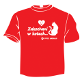 Koszulka Zakochani w kotach_ czerwona.png